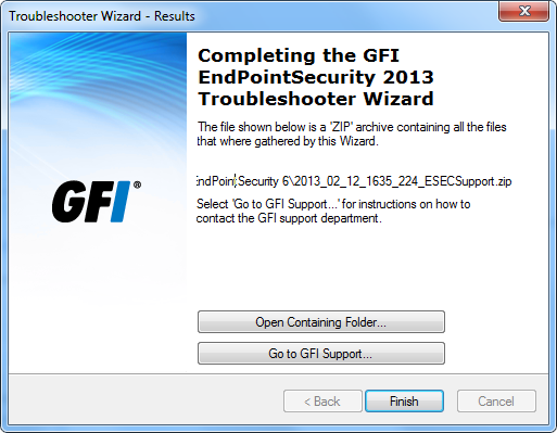 Removing Gfi Endpoint Security Agent Manually windows 10